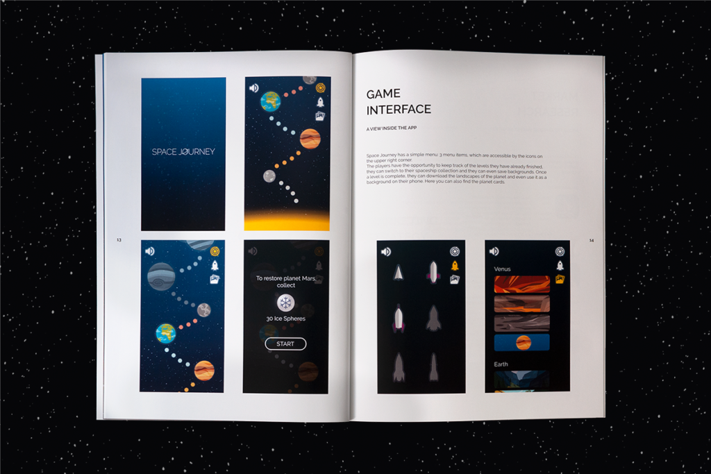 space journey game design